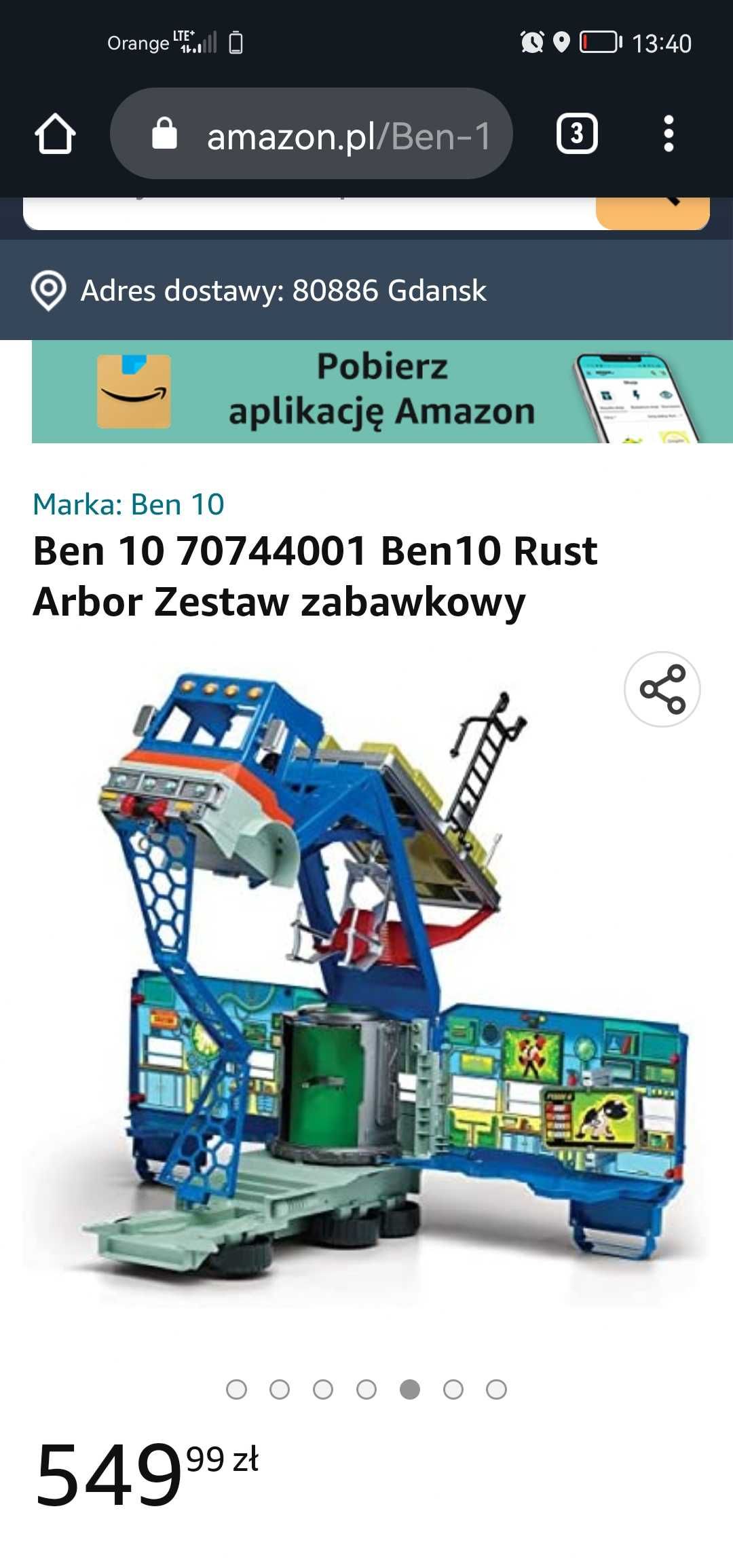 Gruchot auto Ben 10