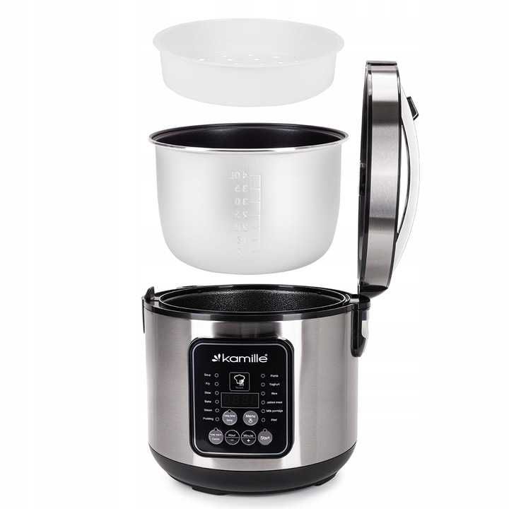Elektryczny Multicooker Garnek Szybkowar Parowar Z Programami NOWY