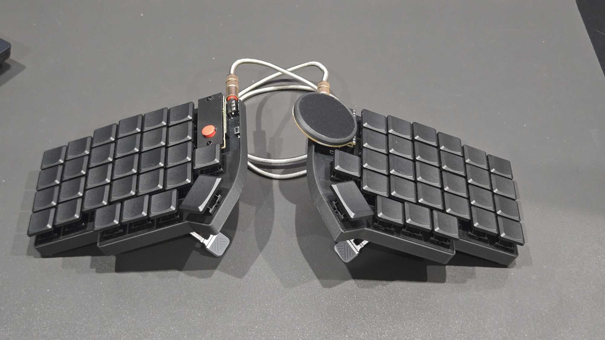 Cпліт-клавіатура Lily58 4x6+4 | Hotswap Kailh MX | Gateron Oil King