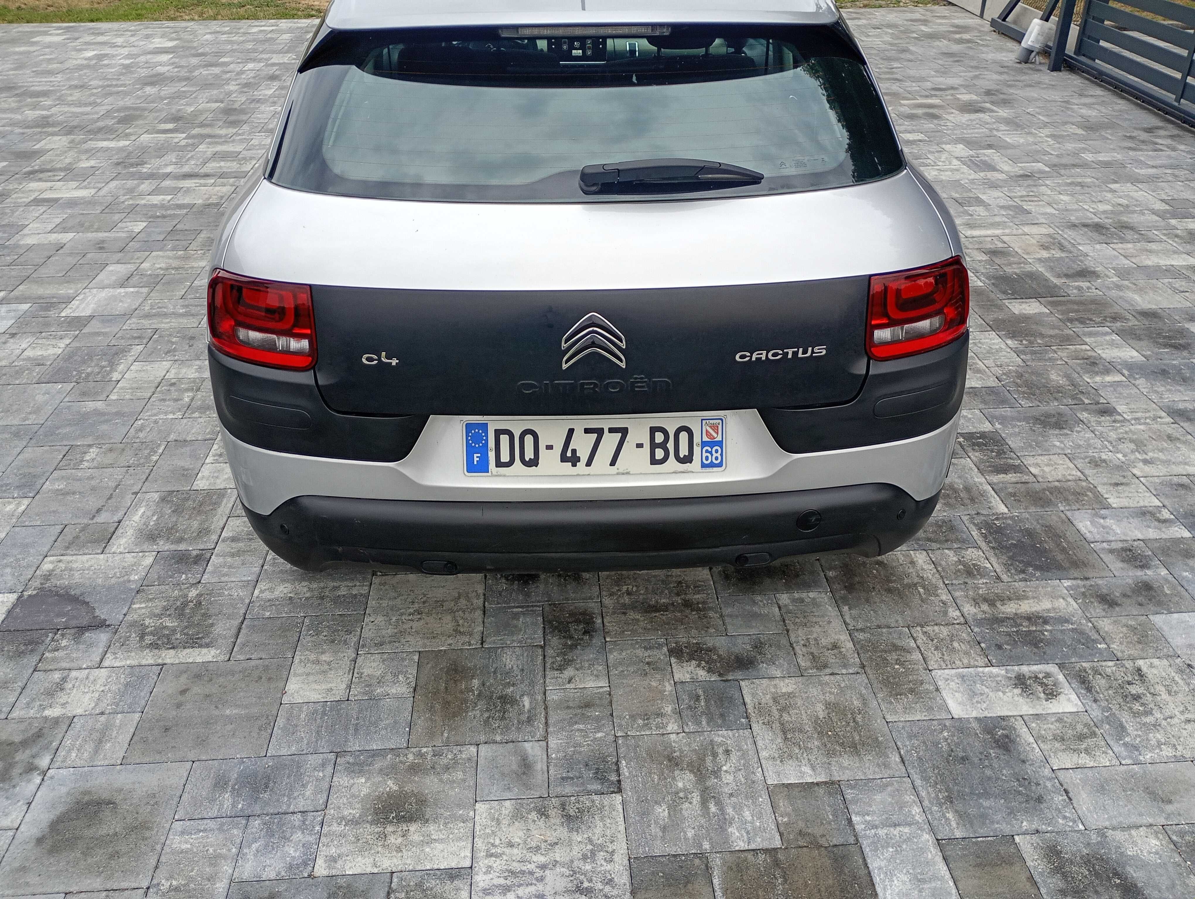 Citroën C4 Cactus 1.6 ehdi automat, pdc,relingi,klima,138tys,km