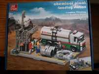 Set de construção fabrica química
