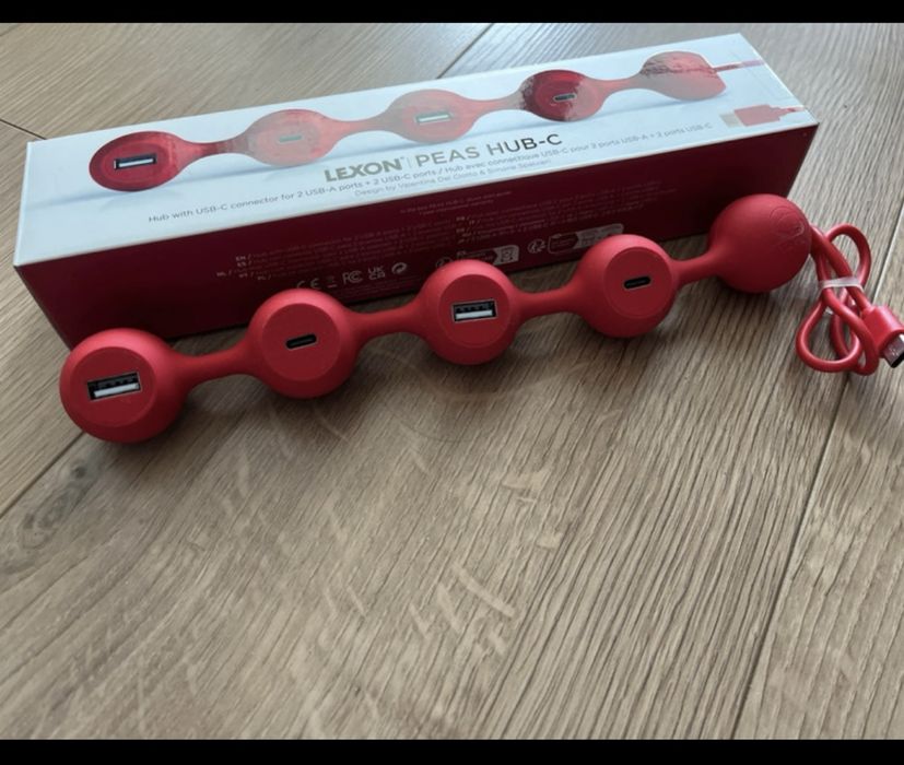 Rozdzielacz USB Peas HUB-C 4 porty