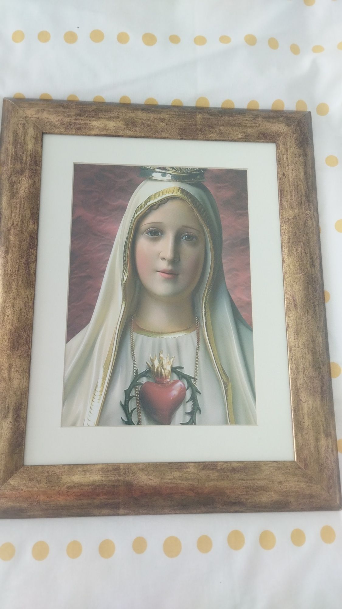 Quadros com boa moldura e vidro antireflexo