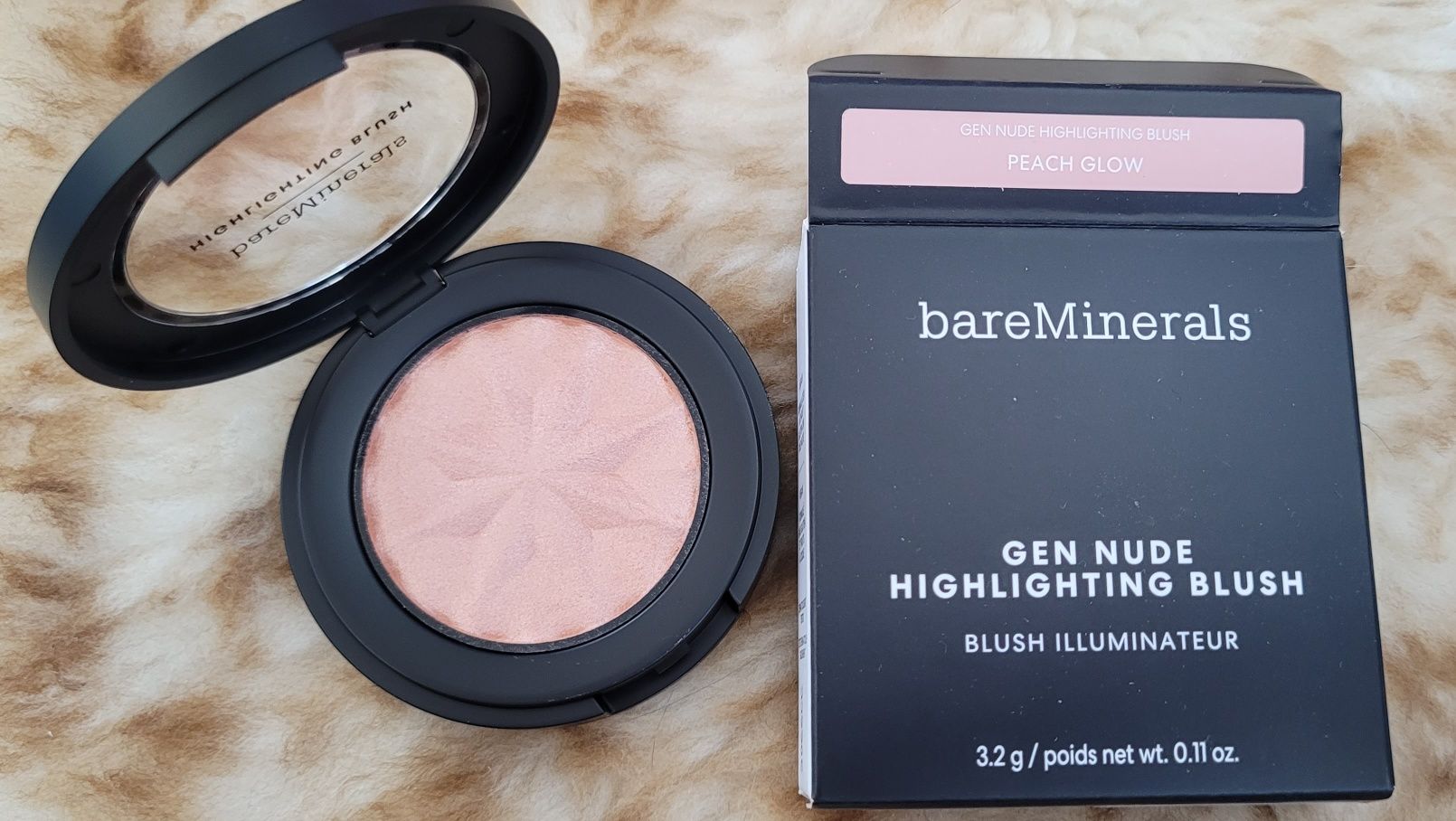 Zestaw - cień do powiek KIKO + róż rozswietlający bareMinerals