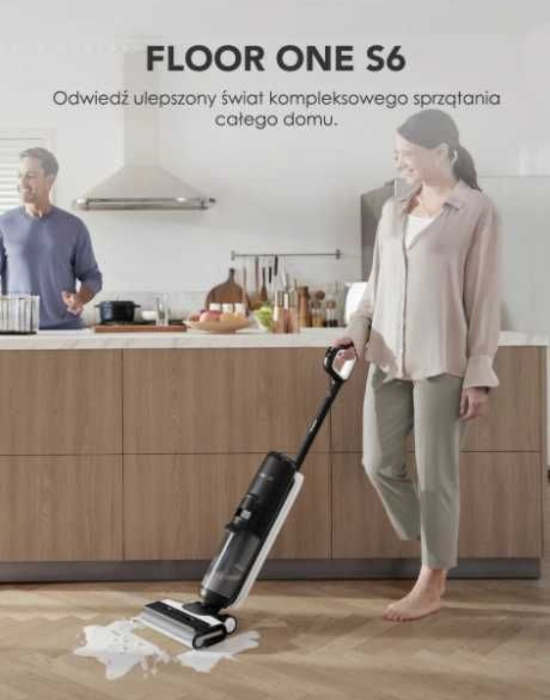 Tineco ONE S6 Nowy odkurzacz myjący jak Hizero 2w1 mop
