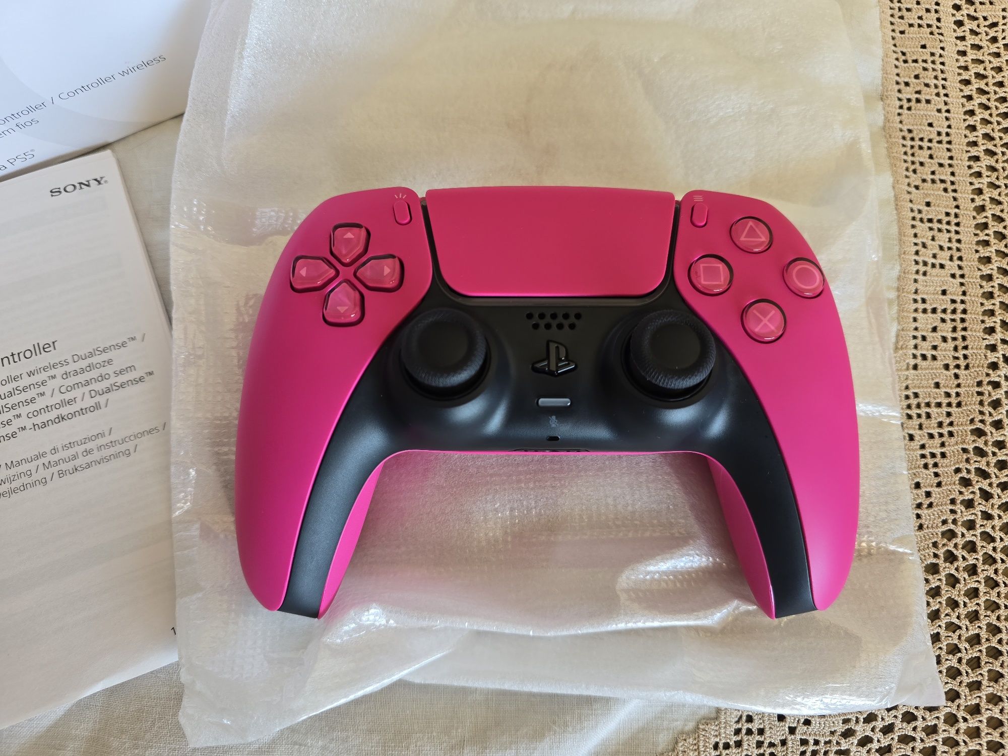 Comando de ps5 Dualsense Nova Pink NOVO