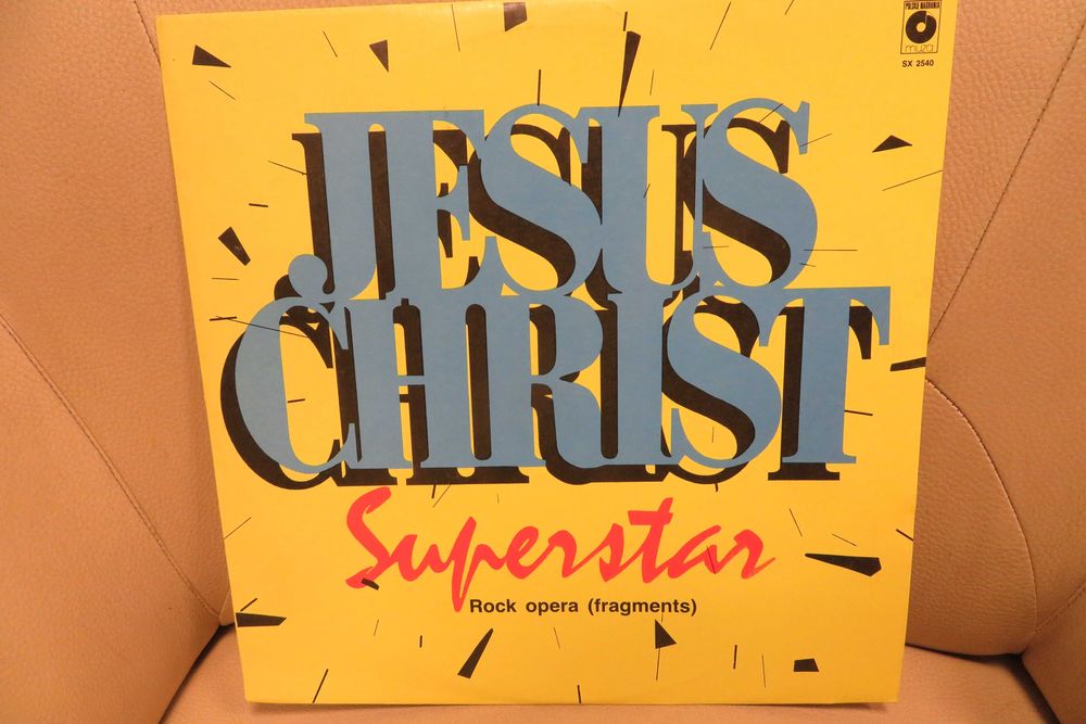 JESUS CHRIST SUPERSTAR -( Rock opera -fragments)-LP- używana,stan mint