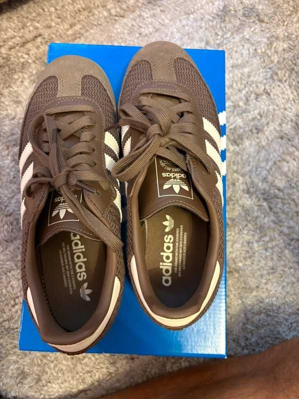 Buty codzienne adidas SambaOG Brown Espadryle R.38