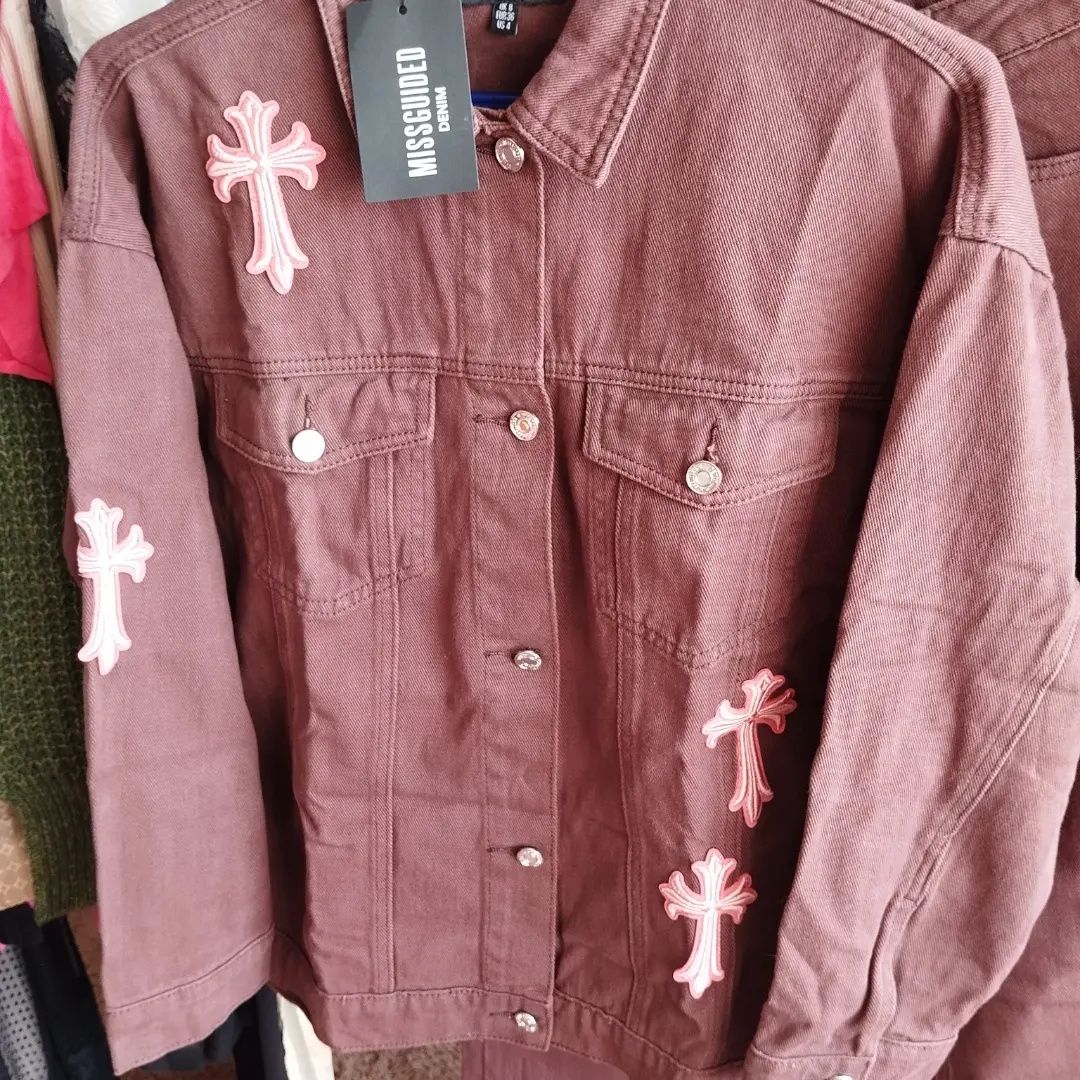 Костюм MISSGUIDED denim
арт. 1008

Куртка 
Довжина - 63см
Рукав - 48см