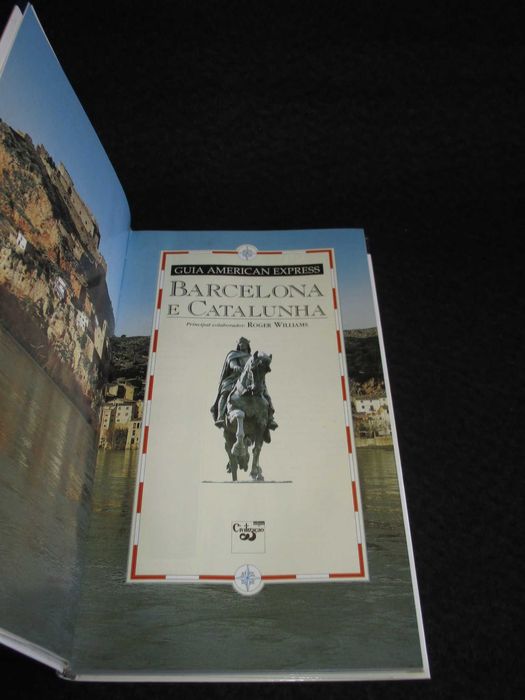 Livro Barcelona e Catalunha Roger Williams Guia American Express