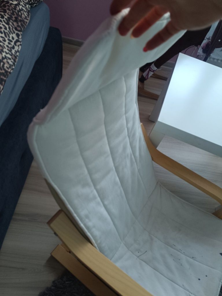Fotele dziecięce finki stolik meble dziecięce Ikea poang