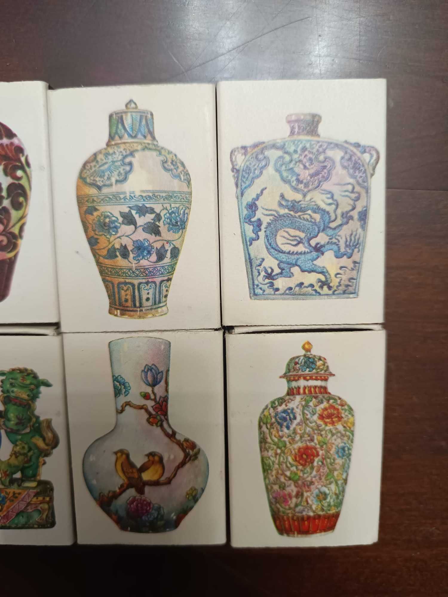 Coleção Completa Argos 1975 – “Cerâmica Chinesa” – Estado Impecável