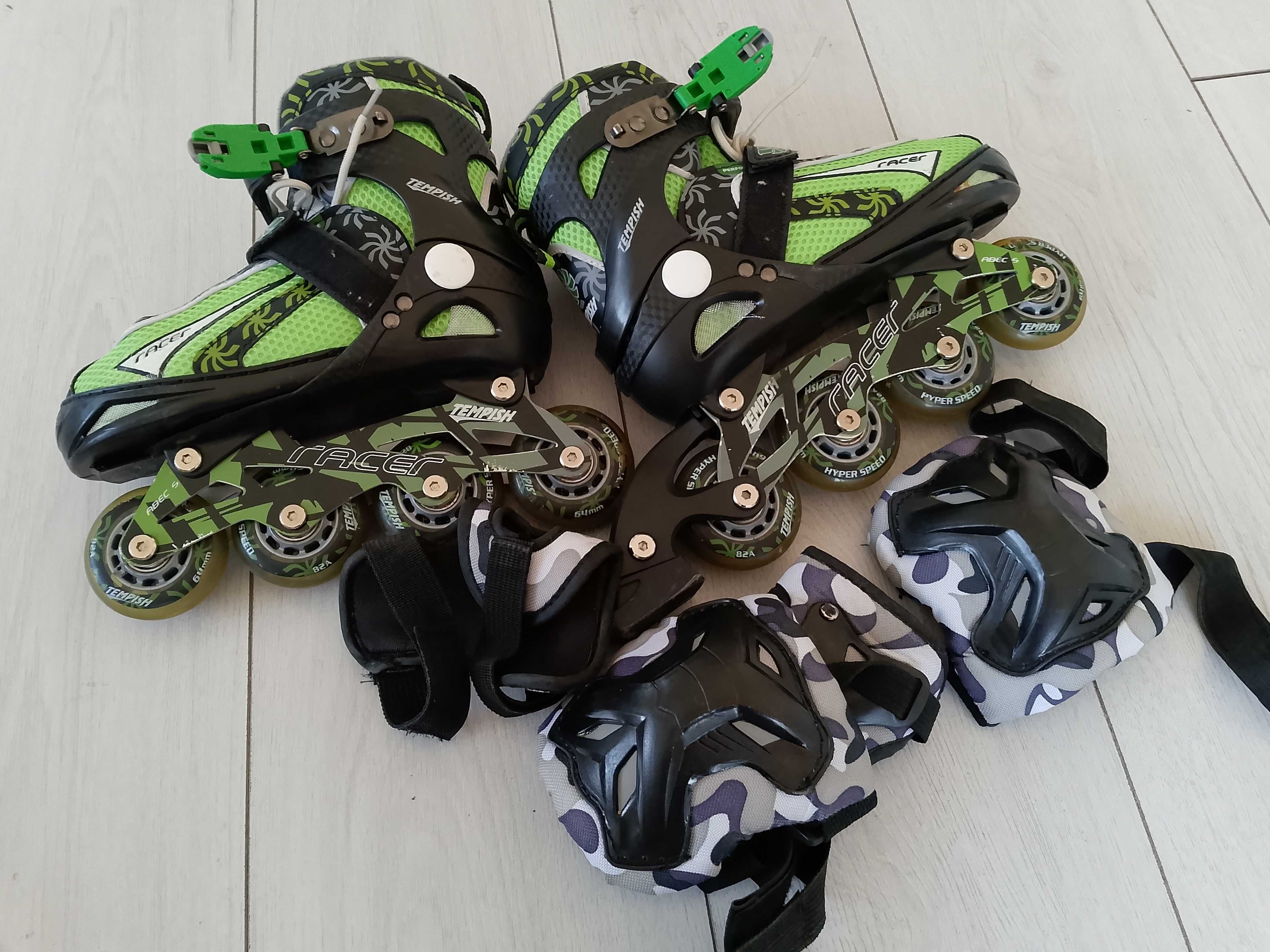 Роликові ковзани Tempish Racer Green