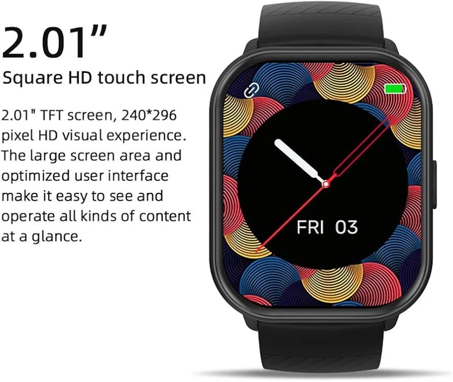 Smartwatch AMOVAN ZL99J DAMSKI Różowy 2 paski