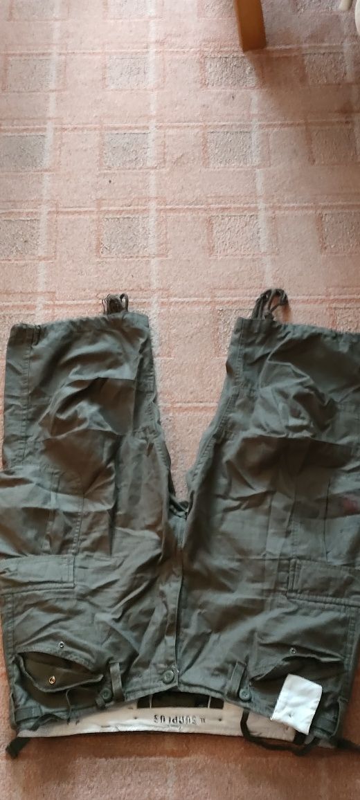 SURPLUS Spodenki Bojówki moro ENGINEER 3/4 Vintage rozmiar XL idealne