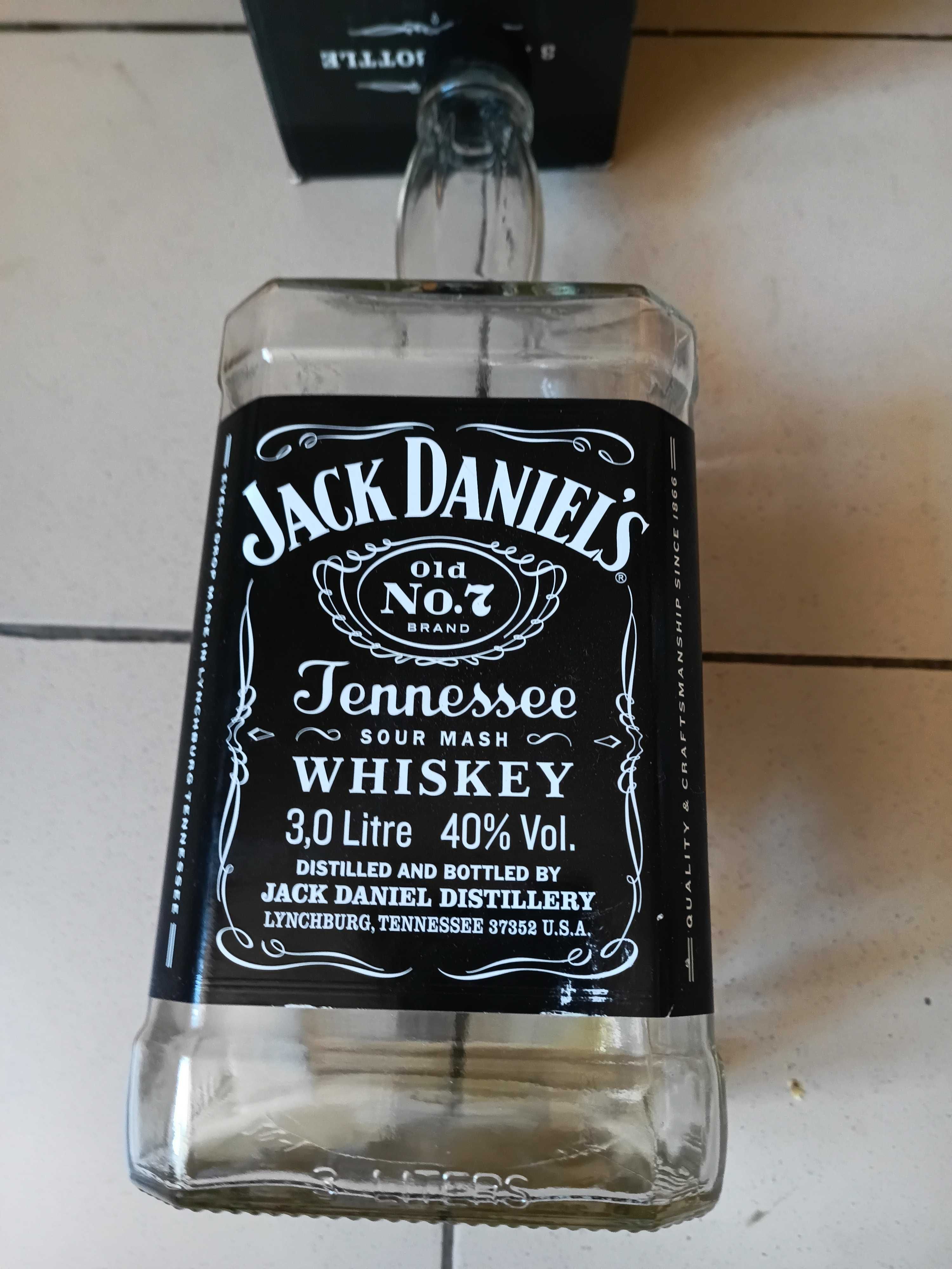 бутылка из-под виски Jack Daniels на 3 л