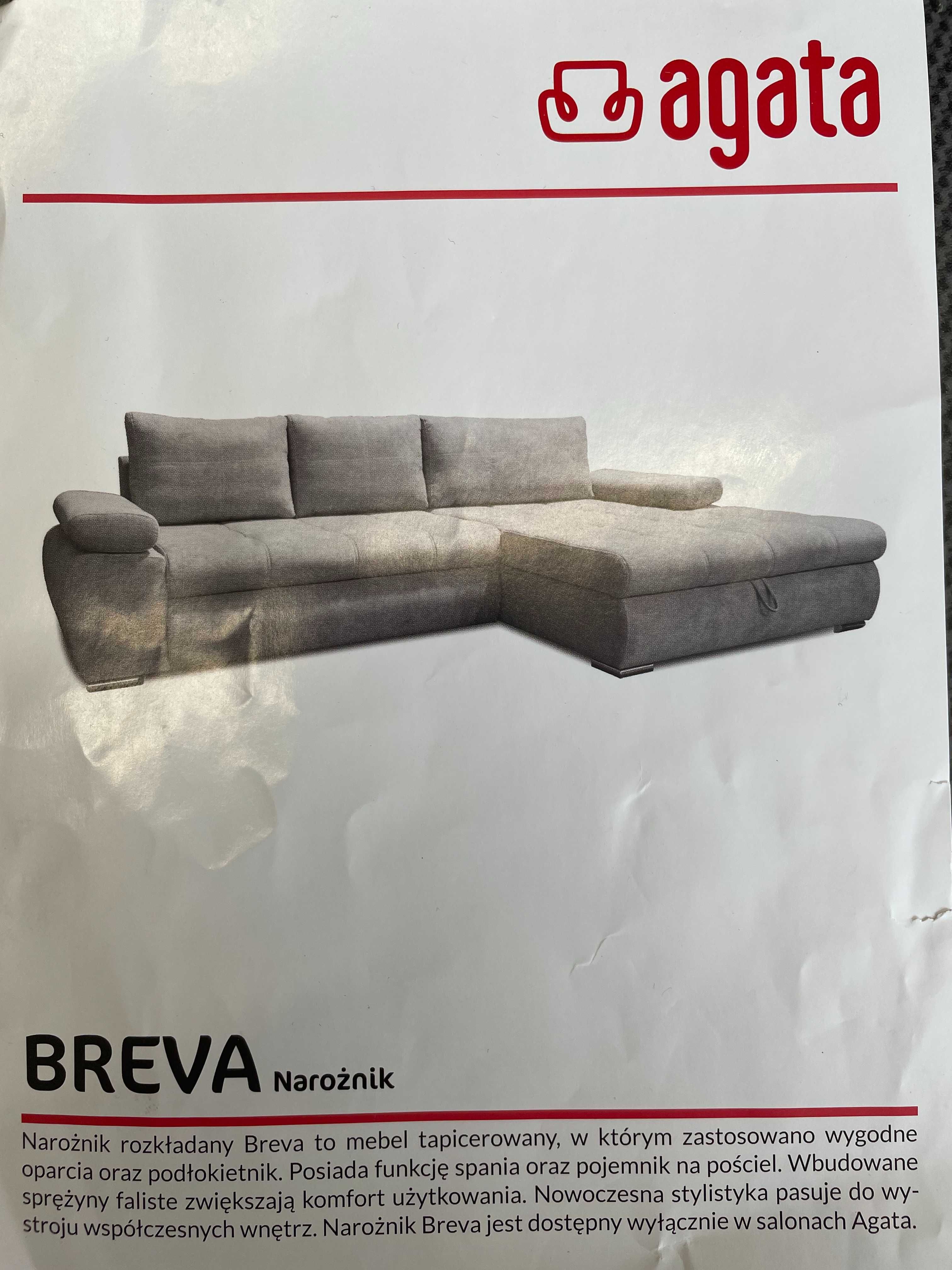 Sofa, narożnik BREVA Agata