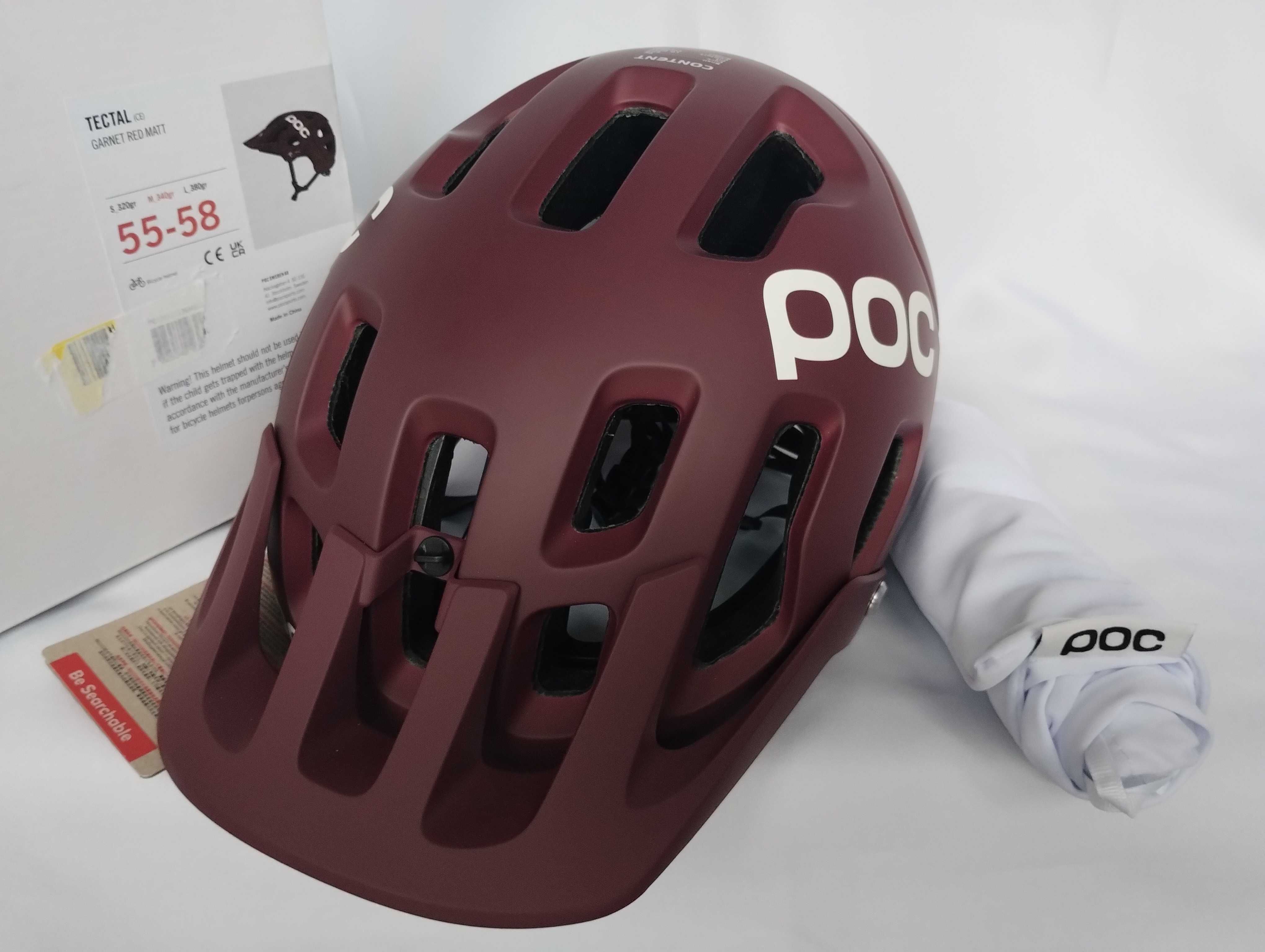 Kask rowerowy Poc Tectal Garnet Red Matt M 55-58cm