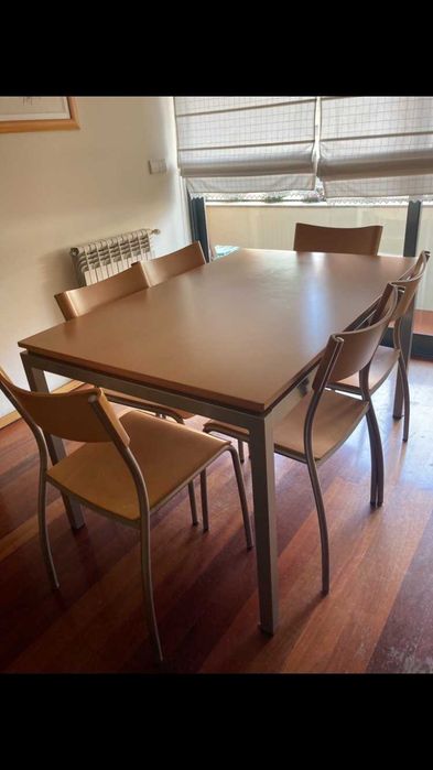 Mesa de copa de cozinha Fabrico Italiano