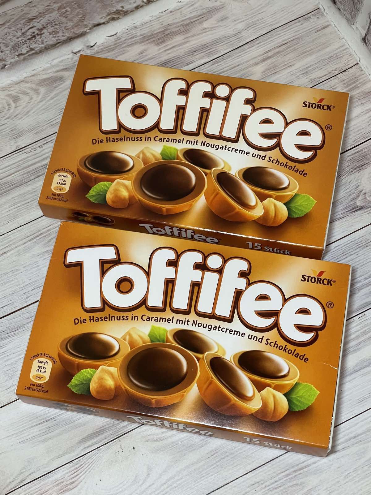 Цукерки тоффі Toffifee 125 грам