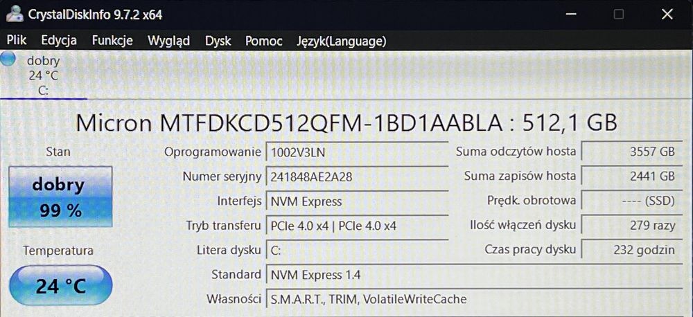 Laptop Gamingowy Lenovo LOQ 15IAX9 i5-12450HX 24/512 RTX4050 Win11
