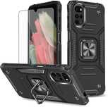 Nakładka Etui Pancerne do Motorola Moto G22 4G + Szkło Hartowane