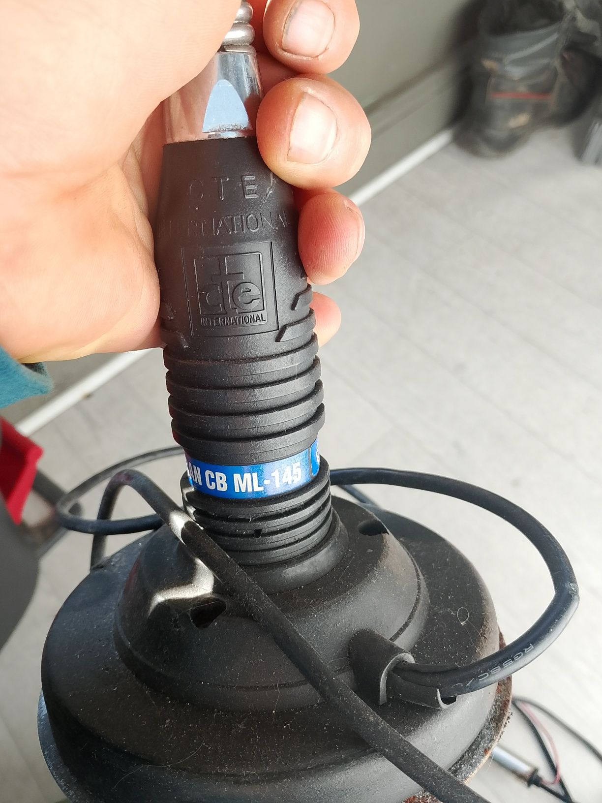 Antena CB radio + wzmacniacz
