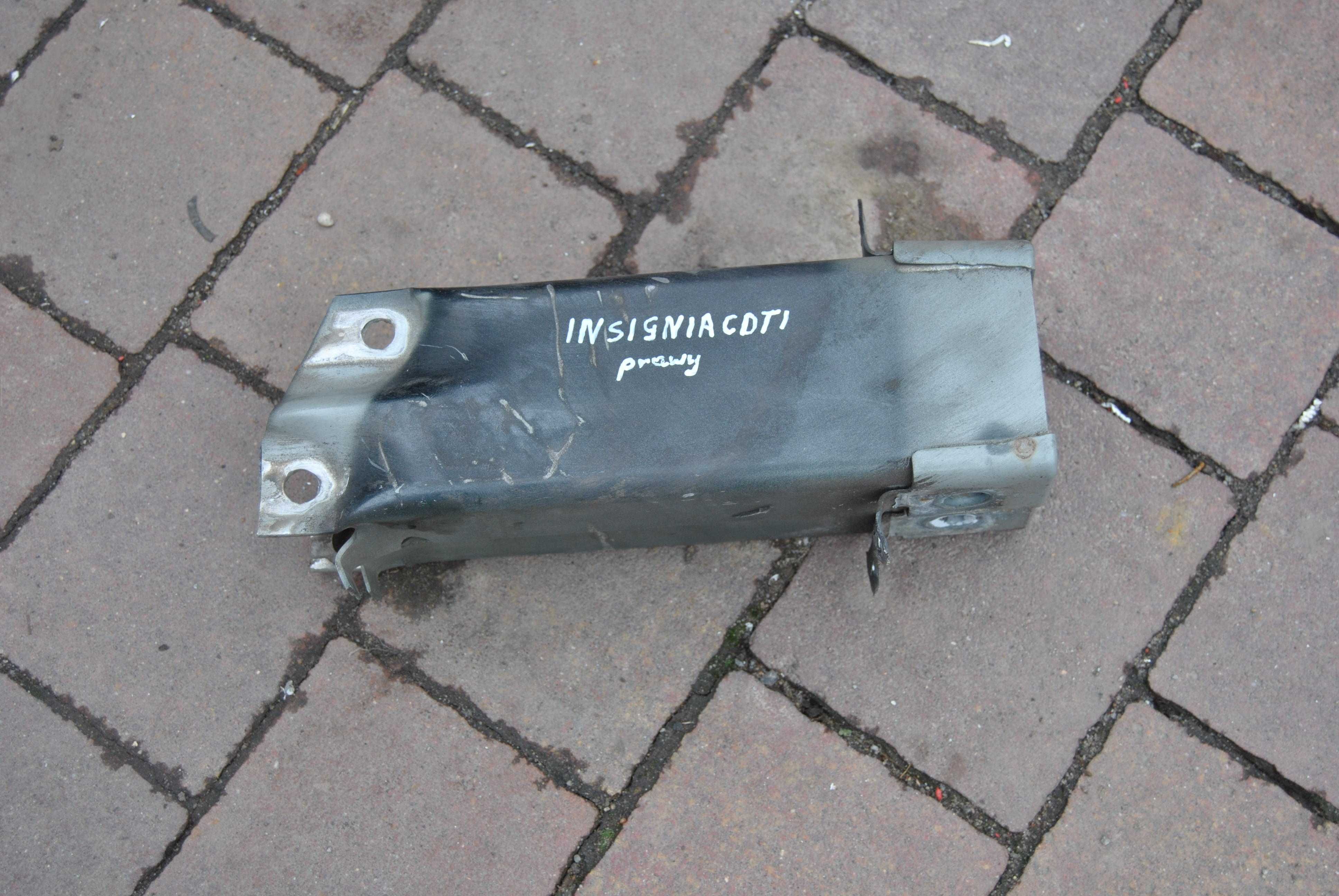 Strefa zgniotu prawa odbojnik Opel Insignia