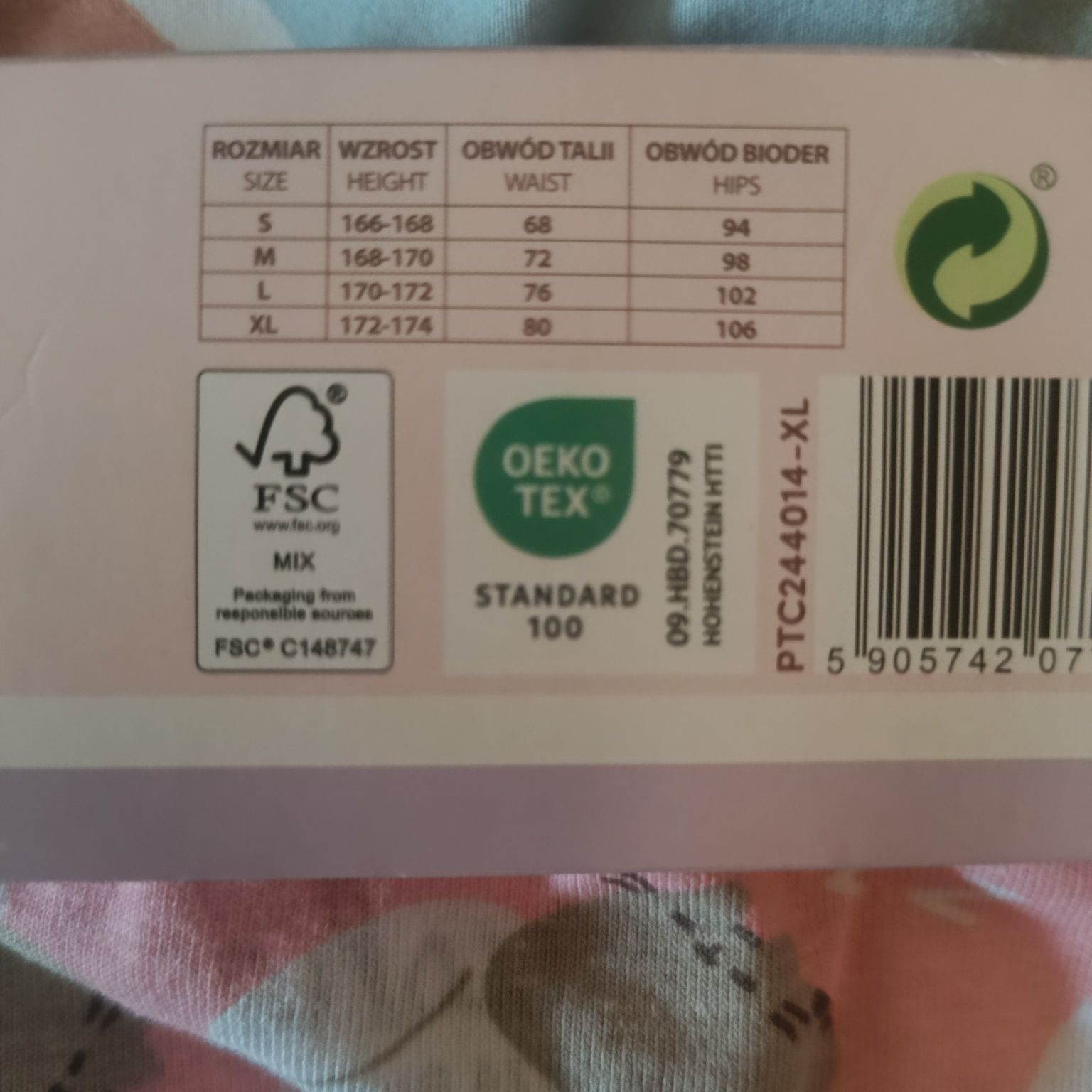 Nowe Pusheen hipstery, figi damskie xl, bawełna