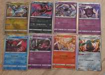 8 cartas pokemon japonesas