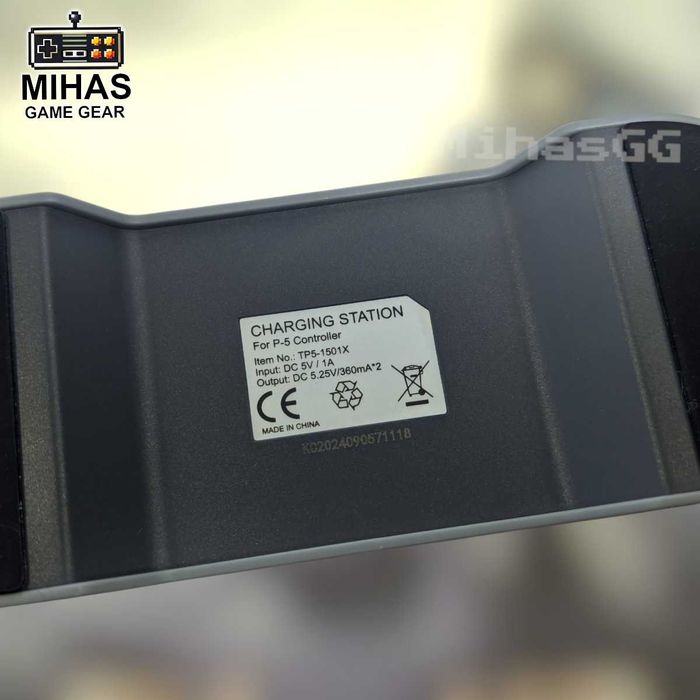 DualSense 5 Зарядна станція DOBE для геймпадів, джойстиків PS55