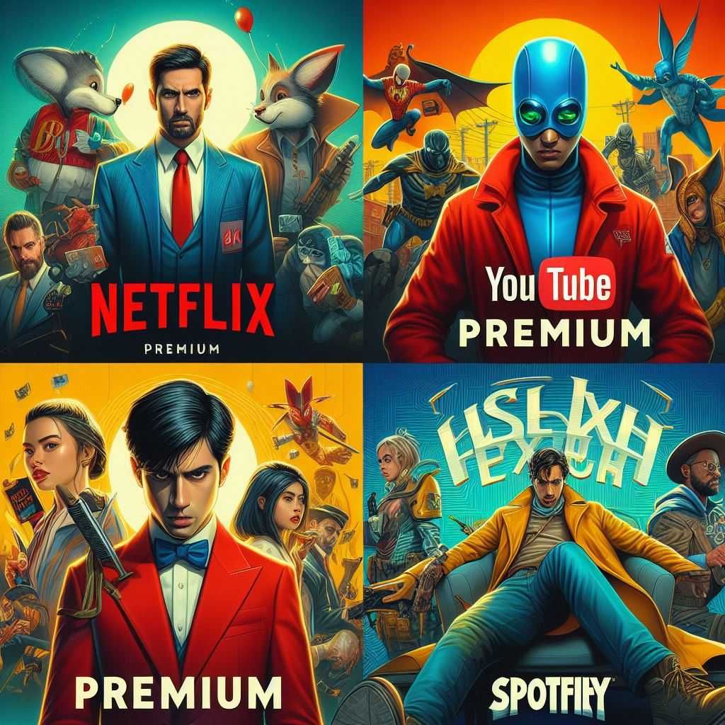 Spotify Premium Netflix premium 4k YouTube Підписка Преміум