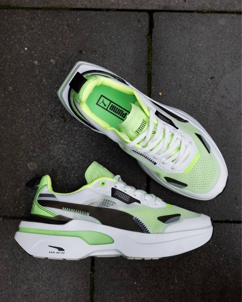 Жіночі кросівки пума космо райдер Puma Kosmo Rider Light Green [37-40]