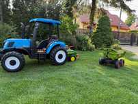 Traktor dla dziecka na akumulator - jak New Holland - z pilotem
