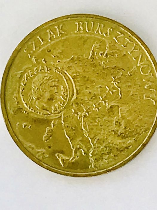 Moneta okolicznosciowa -2 zl /N.G „ Szlak bursztynowy”- 2001r