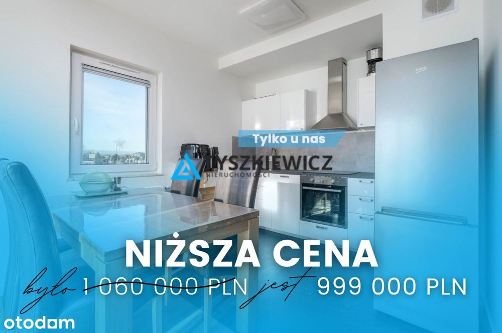 Słoneczne  nowe mieszkanie  na Stogach 66m2