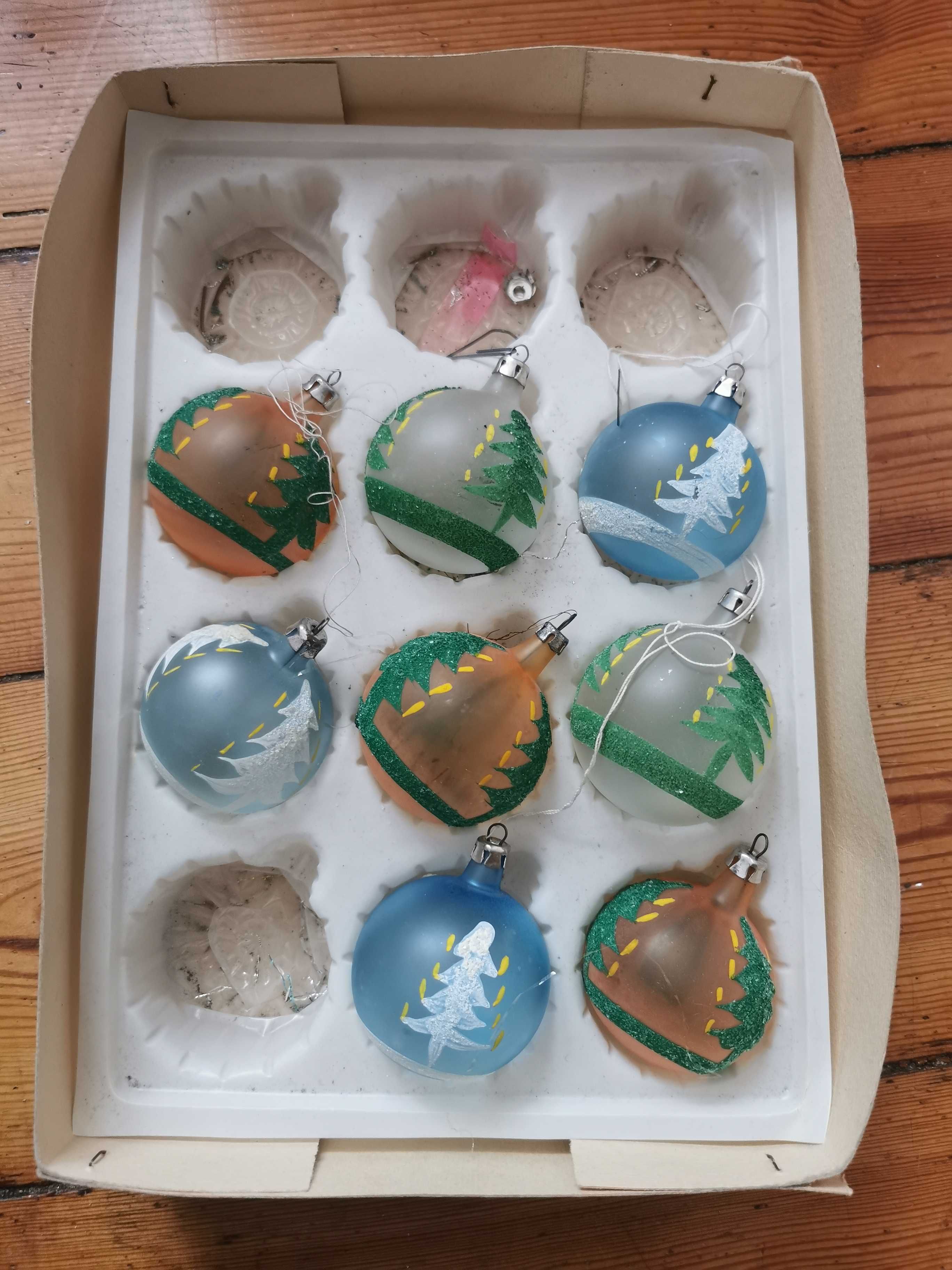Bombki choinkowe PRL