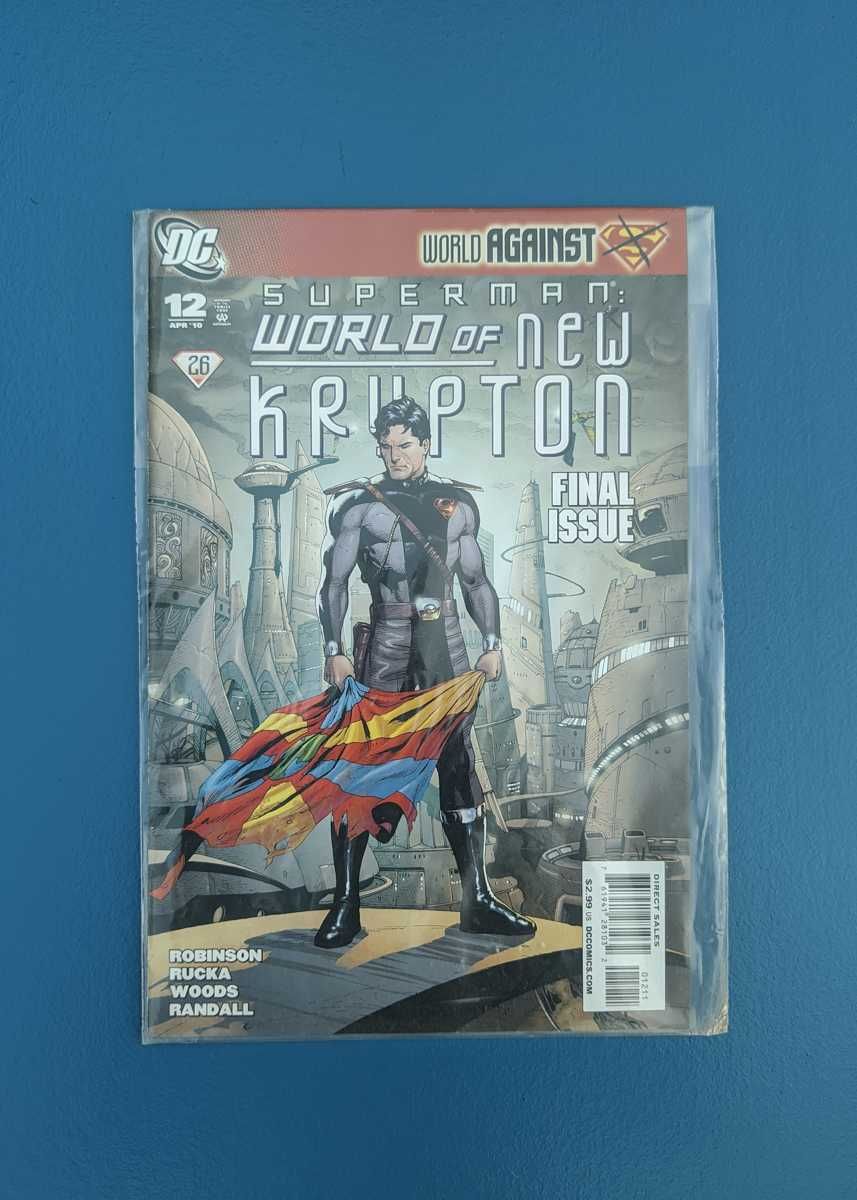 DC Comics Superman: World of new Krypton final #12 04.2010 komiks