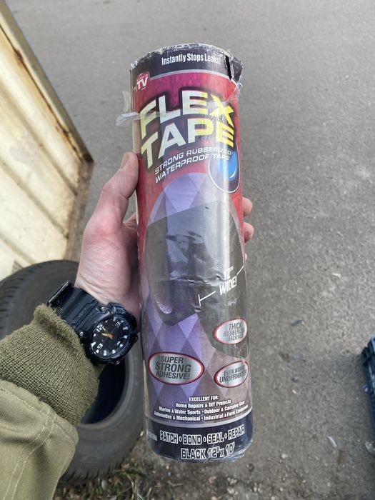 Водонепроникна надміцна ізоляційна стрічка скотч Flex Таре ширина 30