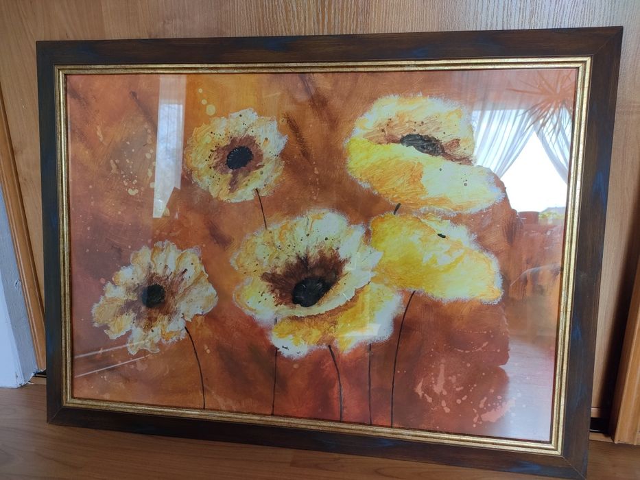 Obraz  z motywem kwiatów