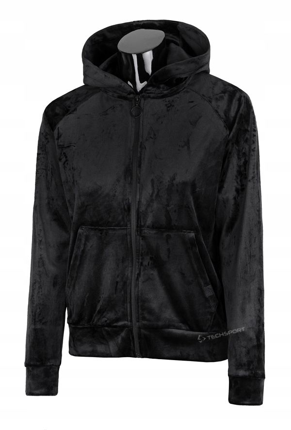 4f Welurowa Damska Bluza Sportowa / rozm Xs