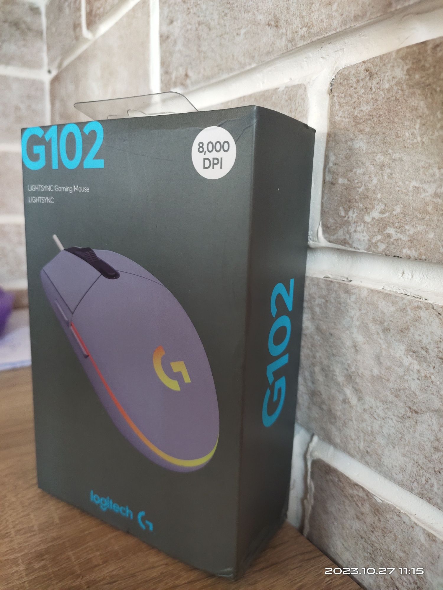 мишка logitech g102