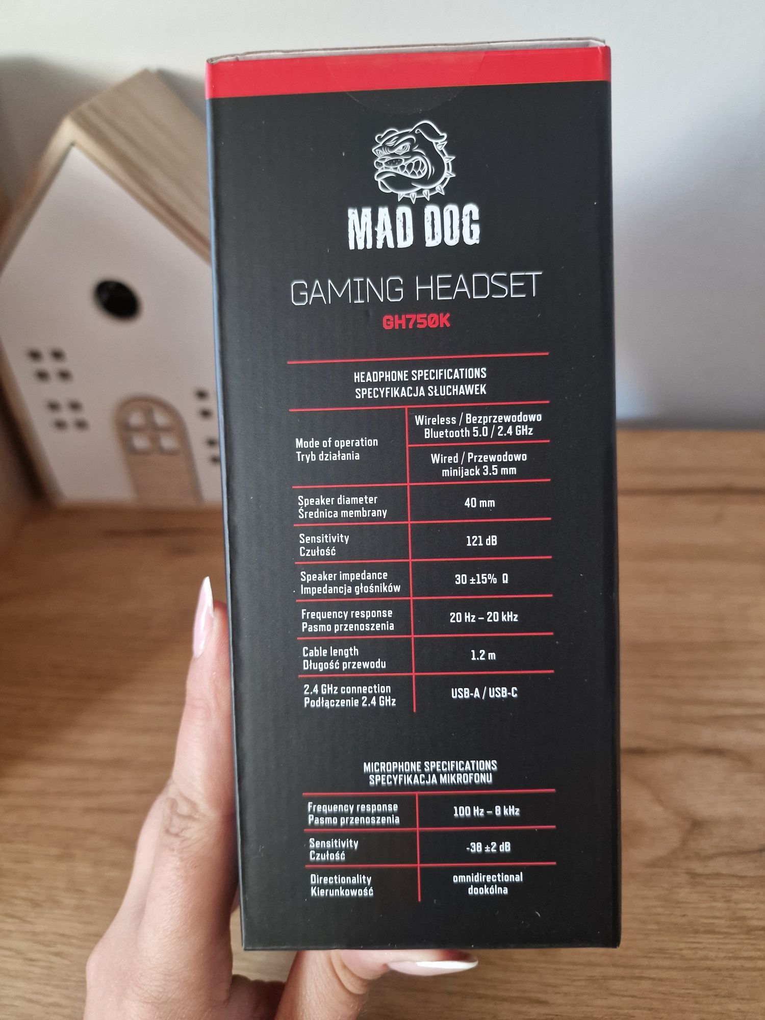 Sluchawki Mad Dog GH750K