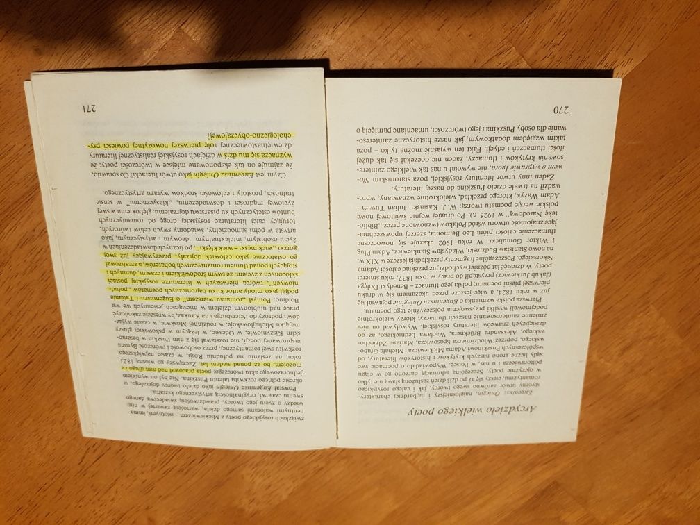 Rezerwacja.A.Puszkin - Eugeniusz Oniegin. Polski  i rosyjski tekst