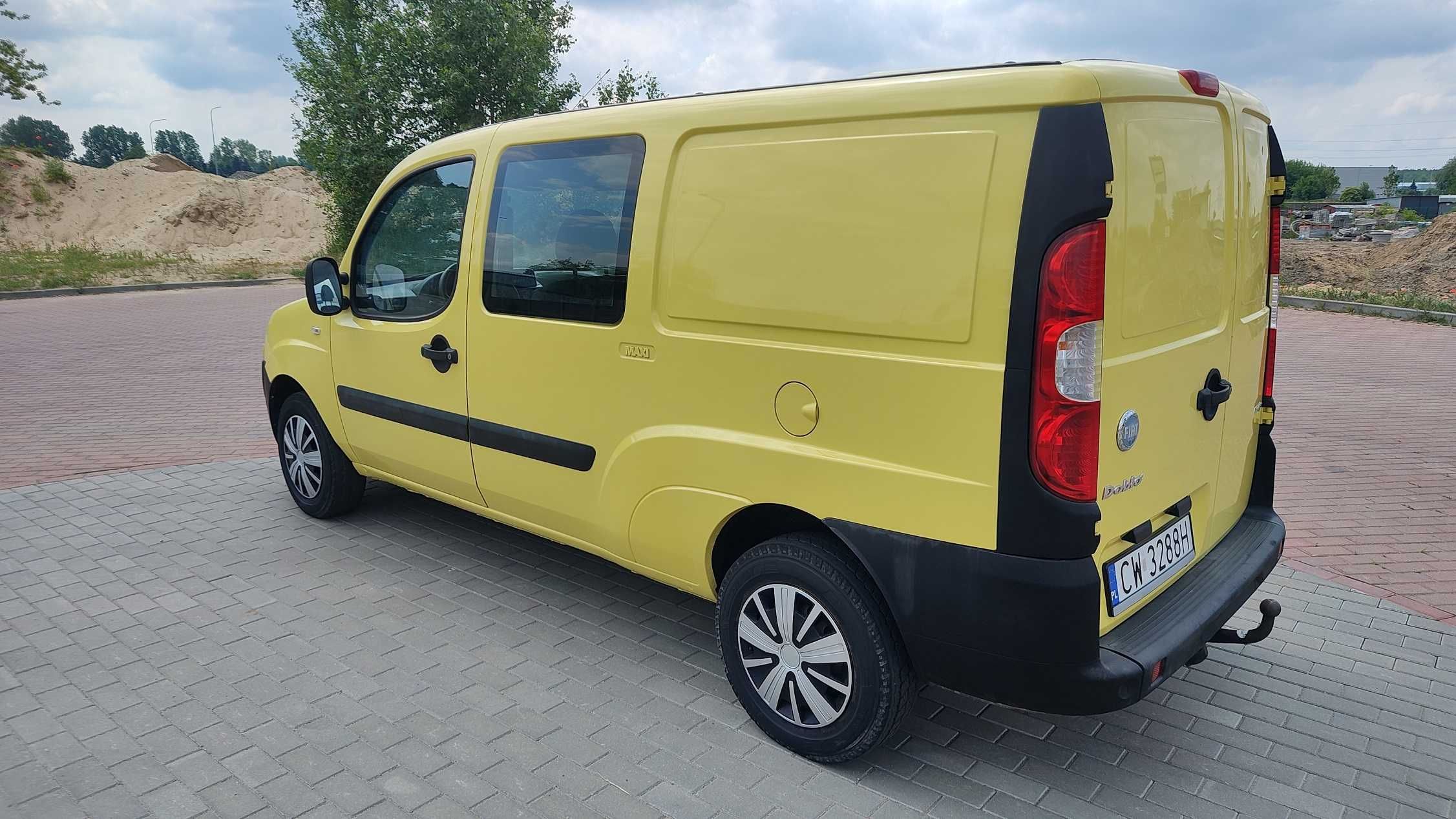 Fiat Doblo brygadowka brygadówka 5os bez grama rdzy bdb stan