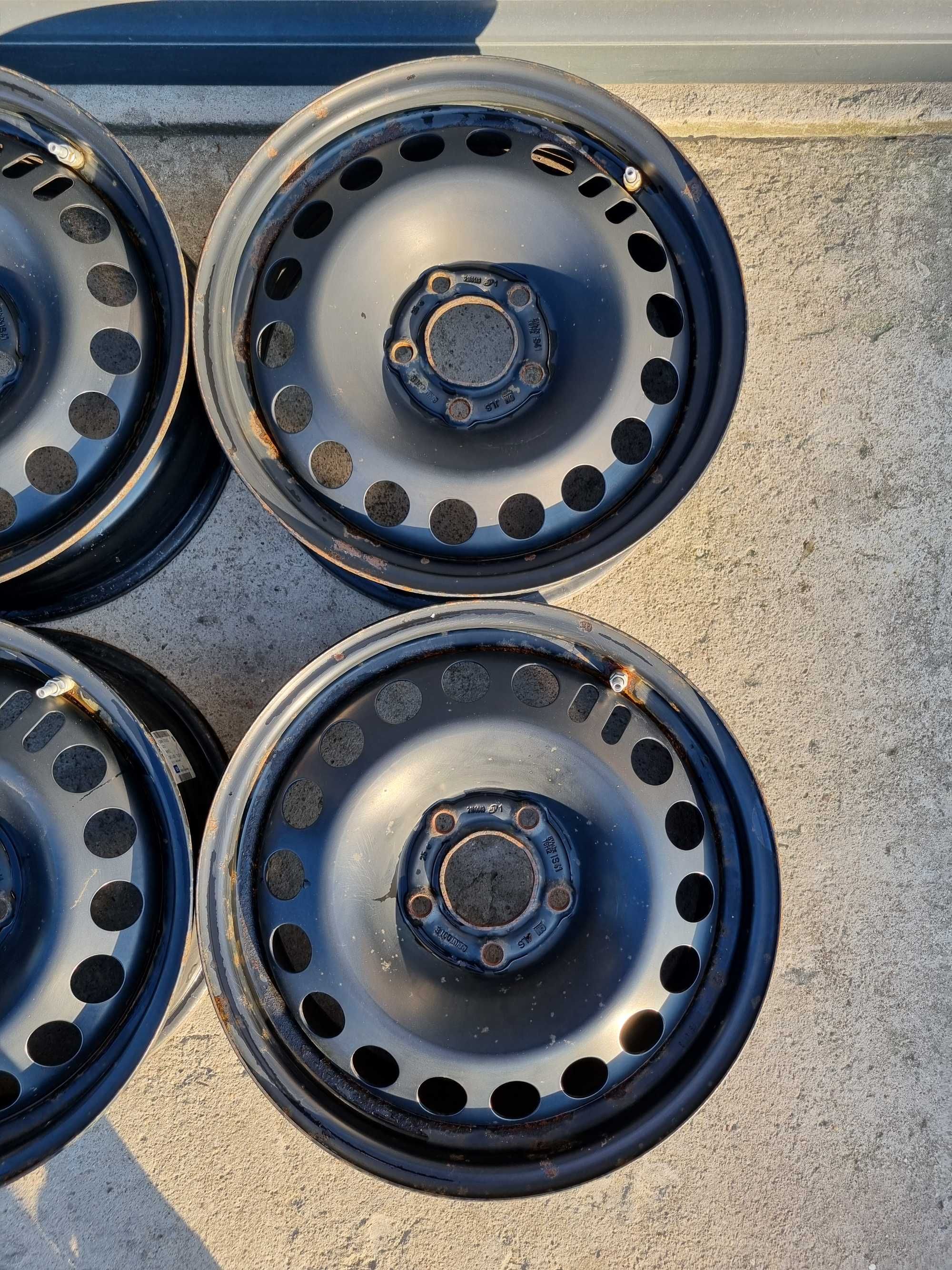 FELGI STALOWE 5x115 R16" 6,5Jx 16 ET41 OPEL Astra J Zafira C TPMS F79