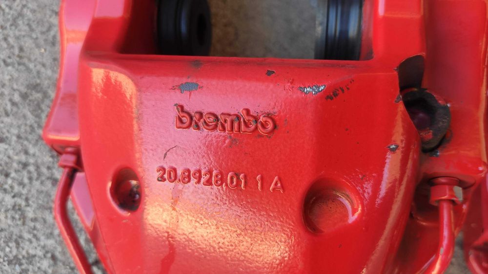 Pinças Brembo 6 pot Porsche 380mm