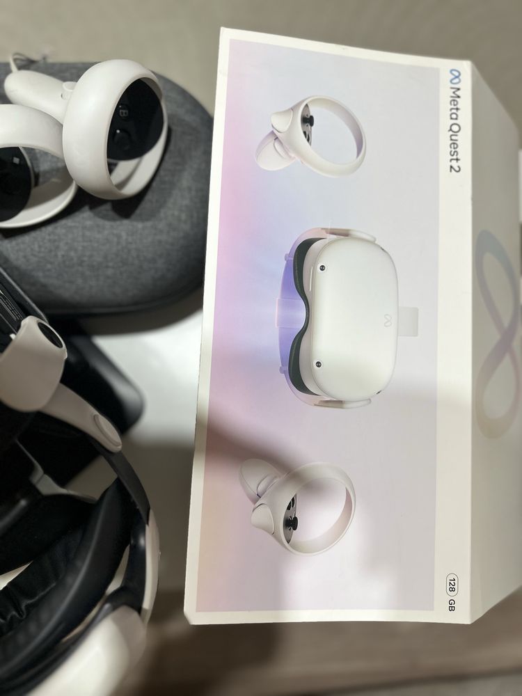 Gogle VR Oculus Meta Quest 2 zestaw!