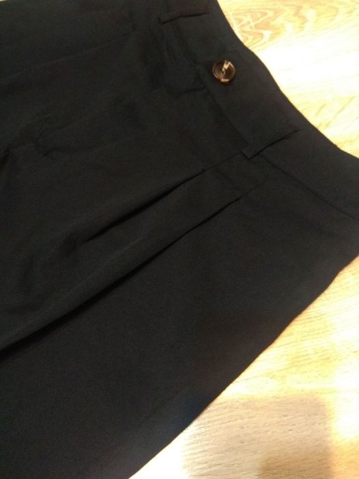 Kuloty Palazzo  Czarne spodnie