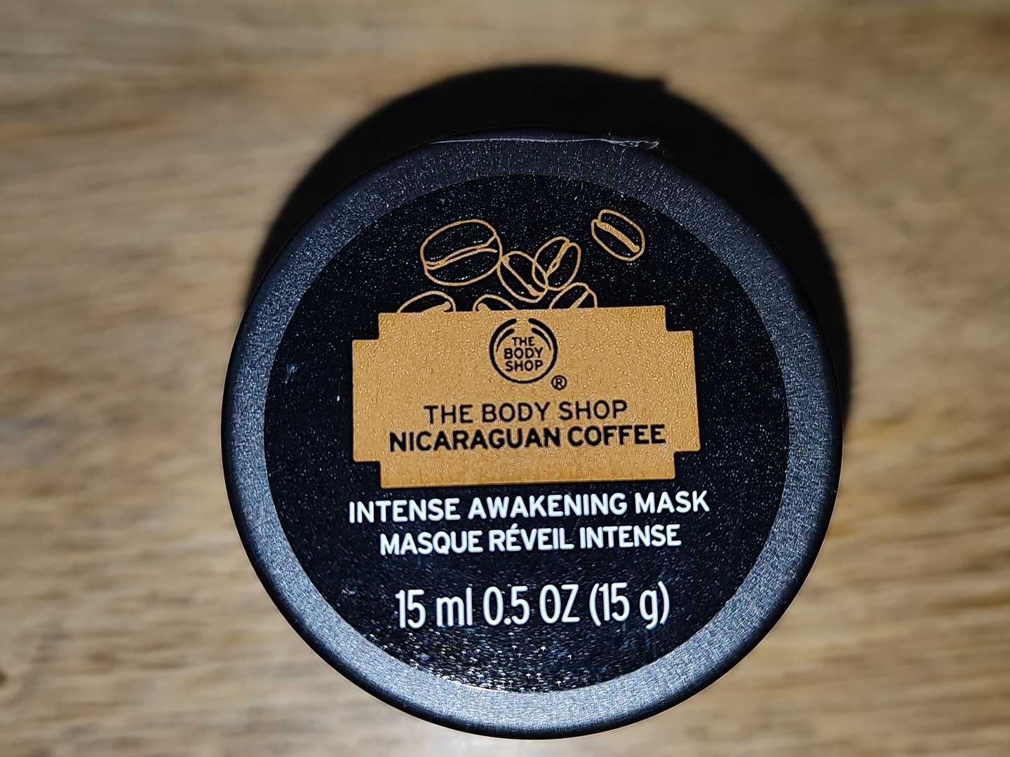The Body Shop Nicaraguan Coffee MASECZKA 15ml NOWA